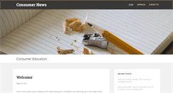 Desktop Screenshot of consumereducation.org.uk