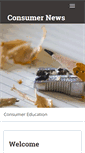Mobile Screenshot of consumereducation.org.uk